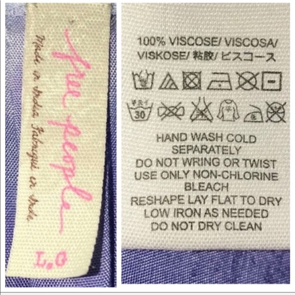 SOLD-Free People Tie Dye Ruffled Sun Dress - Picture 6 of 8